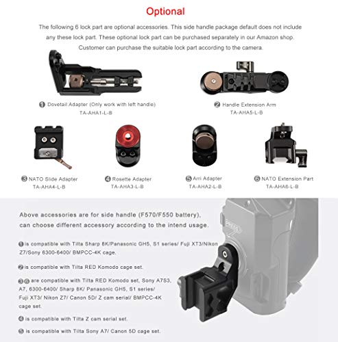 Amazon | Tilta Tiltaing アドバンスド 左側ハンドルアタッチメント